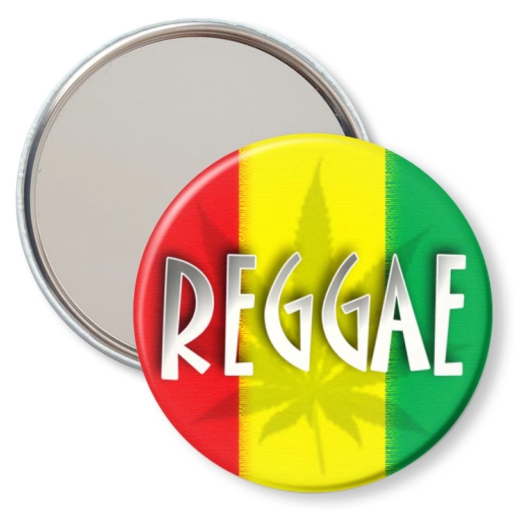 przypinka lusterko Reggae