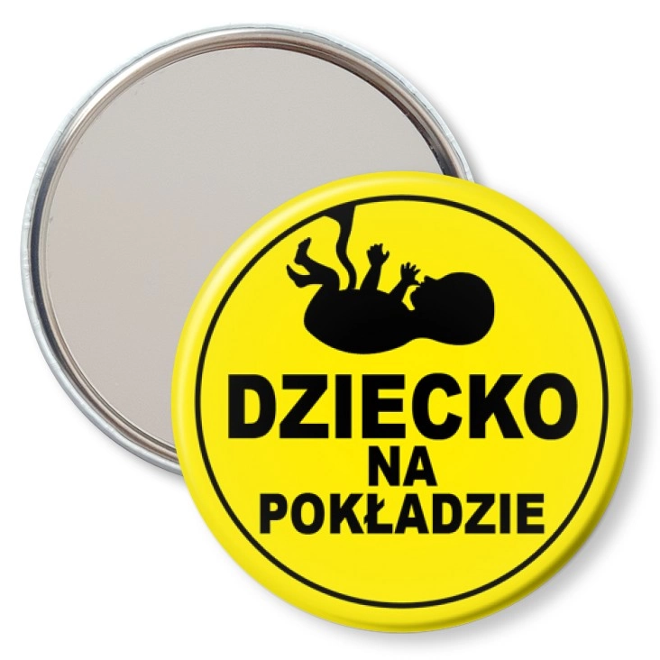 przypinka lusterko Dziecko na pokładzie