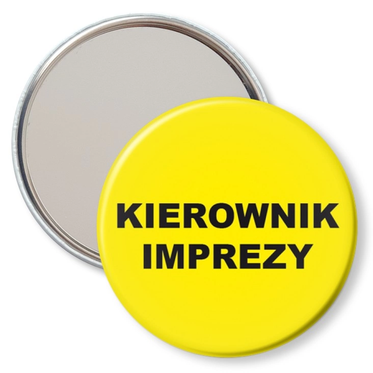 przypinka lusterko Kierownik imprezy