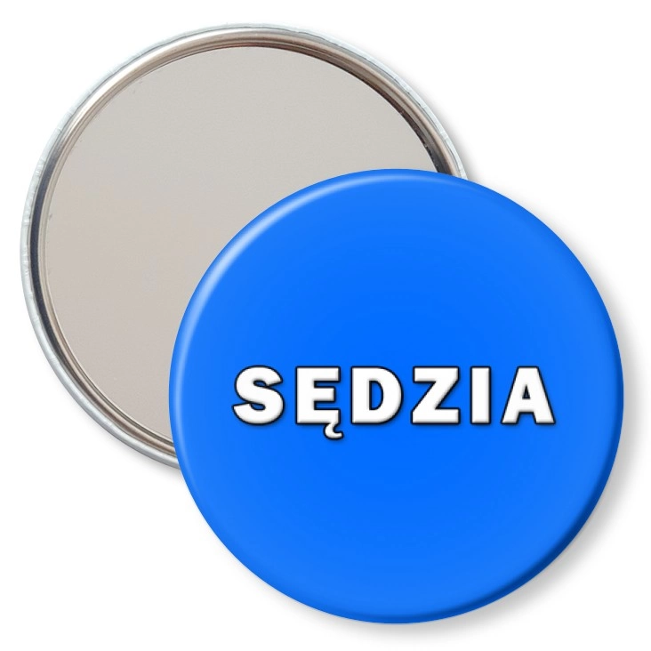 przypinka lusterko Sędzia
