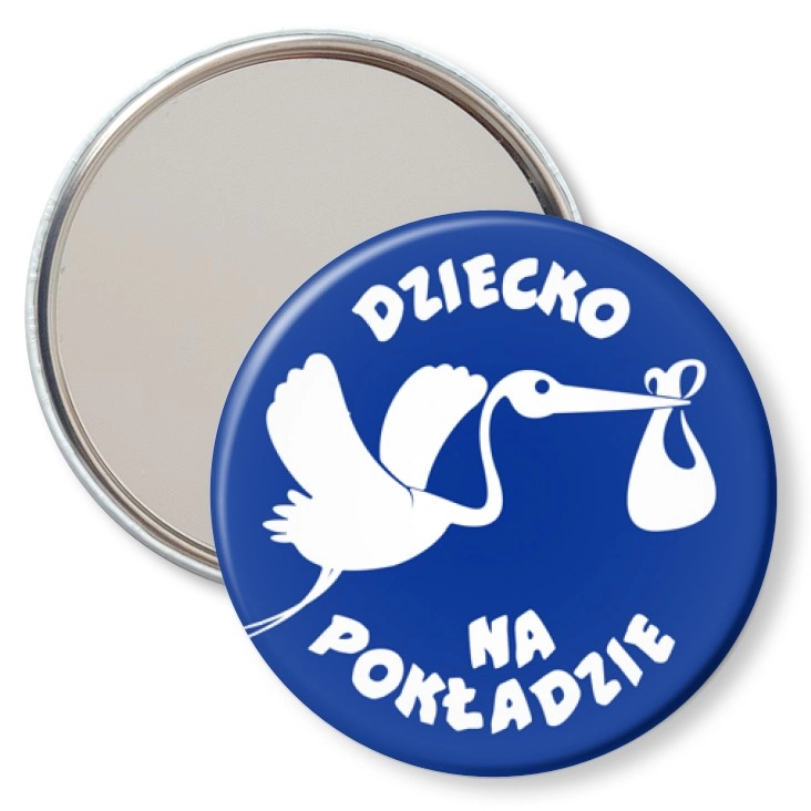 przypinka lusterko Dziecko na pokładzie