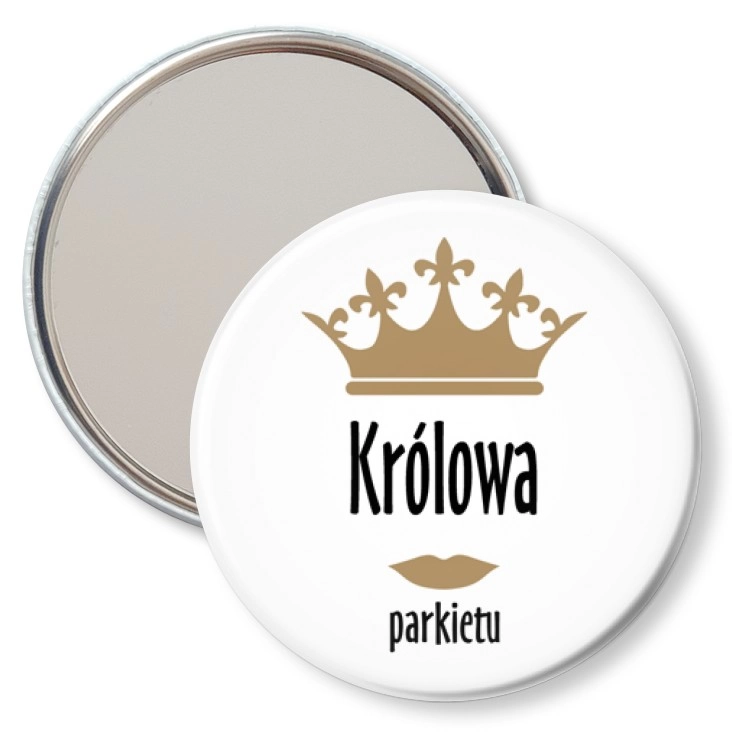 przypinka lusterko Królowa parkietu