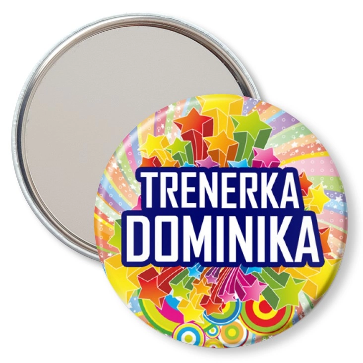 przypinka lusterko Trenerka