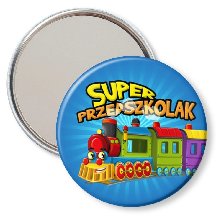 przypinka lusterko Super Przedszkolak