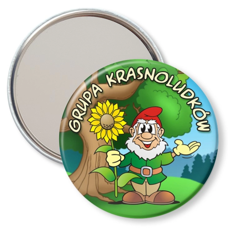 przypinka lusterko Grupa krasnoludków