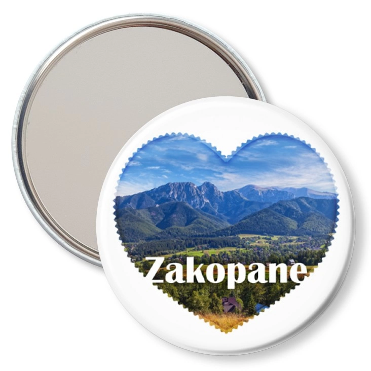 przypinka lusterko Zakopane