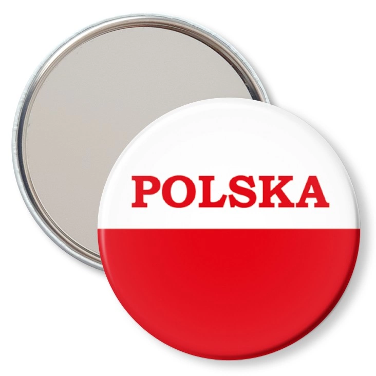 przypinka lusterko Polska