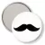 Przypinka lusterko Moustache wąsy