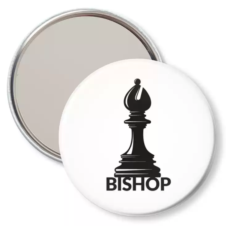 przypinka lusterko Bishop