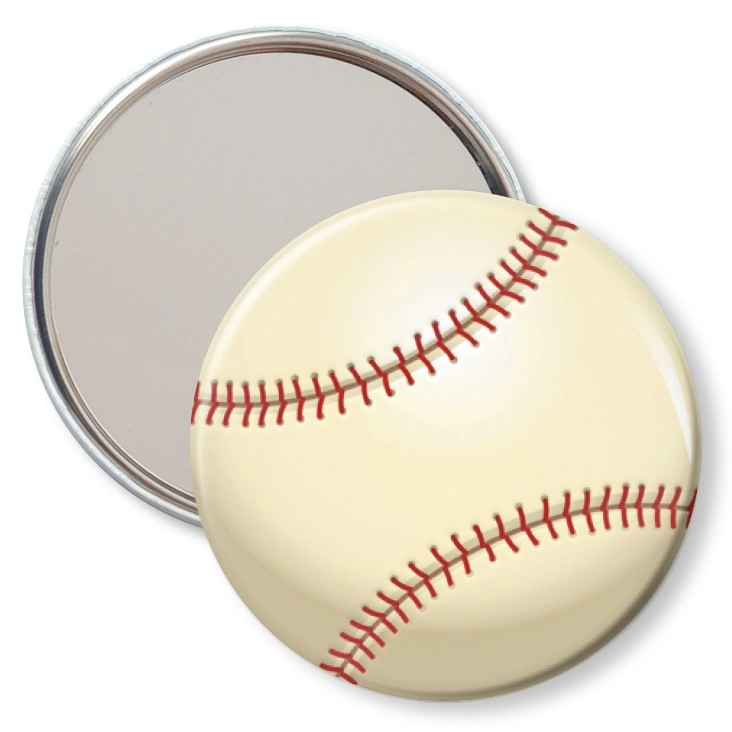 przypinka lusterko Baseball