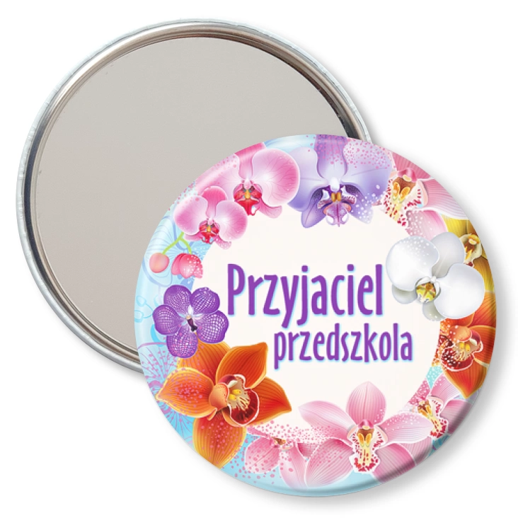 przypinka lusterko Przyjaciel przedszkola