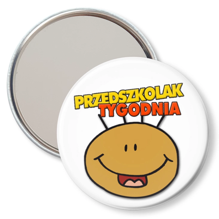przypinka lusterko Przedszkolak Tygodnia