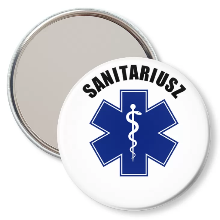przypinka lusterko Sanitariusz