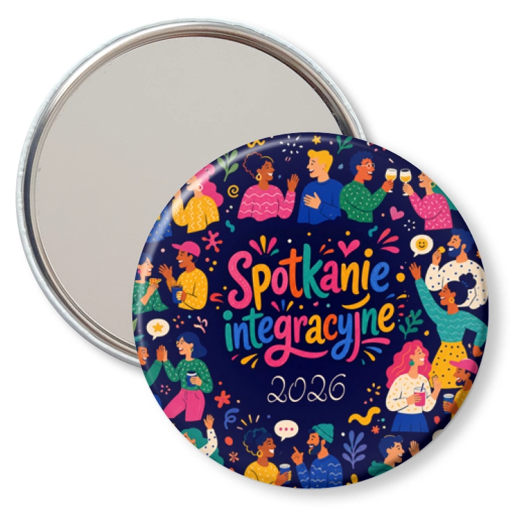 przypinka lusterko Spotkanie integracyjne