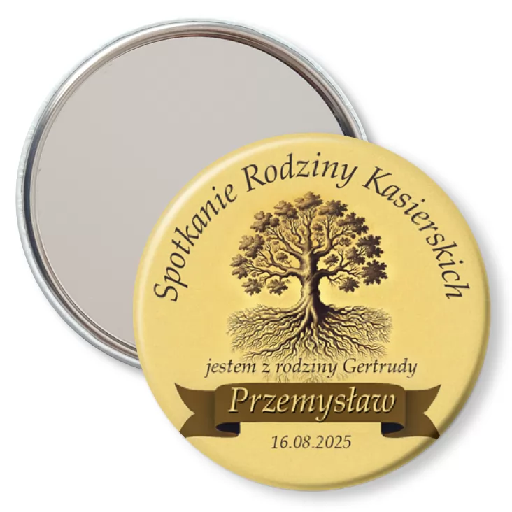 przypinka lusterko Spotkanie rodziny Kasierskich 2025