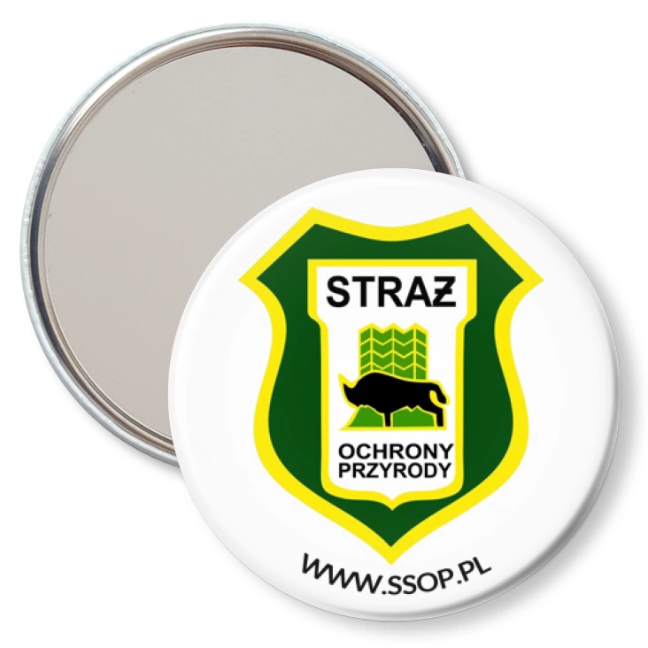 przypinka lusterko Straż Ochrony Przyrody