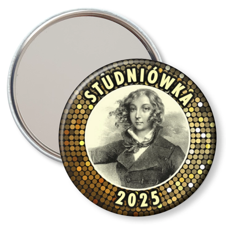 przypinka lusterko Studniówka Emilia Plater