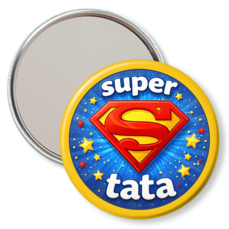 przypinka lusterko Super tata