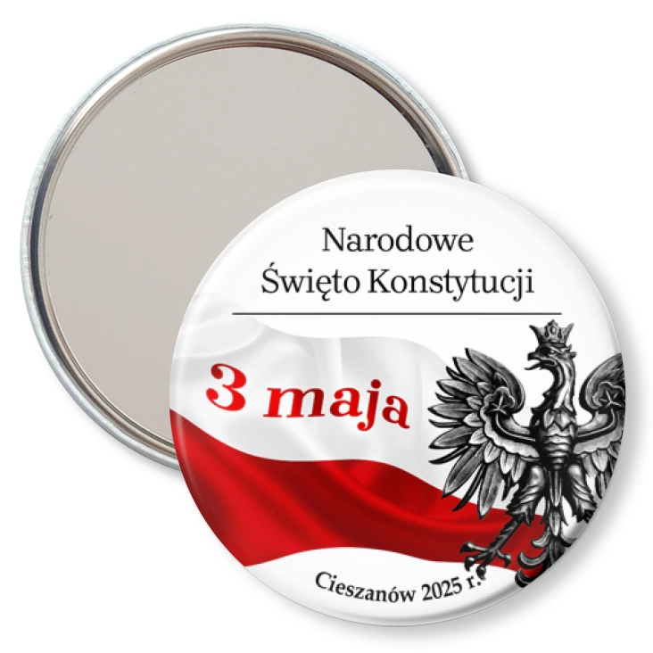 przypinka lusterko Święto 3 maja Cieszanów 2025