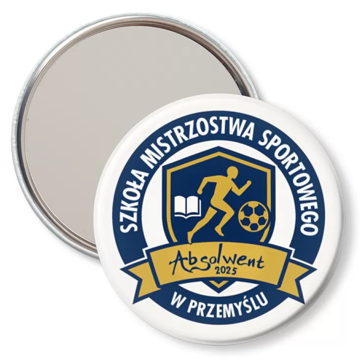 przypinka lusterko Szkoła Mistrzostwa Sportowego w Przemyślu Absolwent 2025