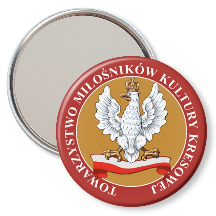 przypinka lusterko Towarzystwo Miłośników Kultury Kresowej