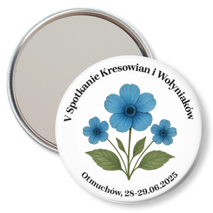 przypinka lusterko V Spotkanie Kresowian i Wołyniaków