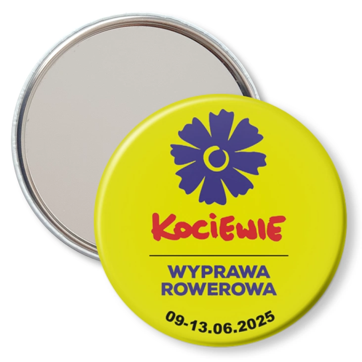 przypinka lusterko Wyprawa rowerowa Kociewie 2025