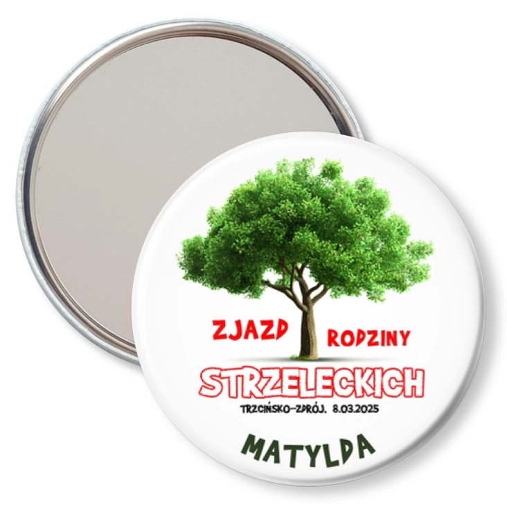 przypinka lusterko Zjazd Rodziny Strzeleckich Trzcisko-Zdrój 2025