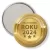 Przypinka lusterko Złoty medal pracownik roku