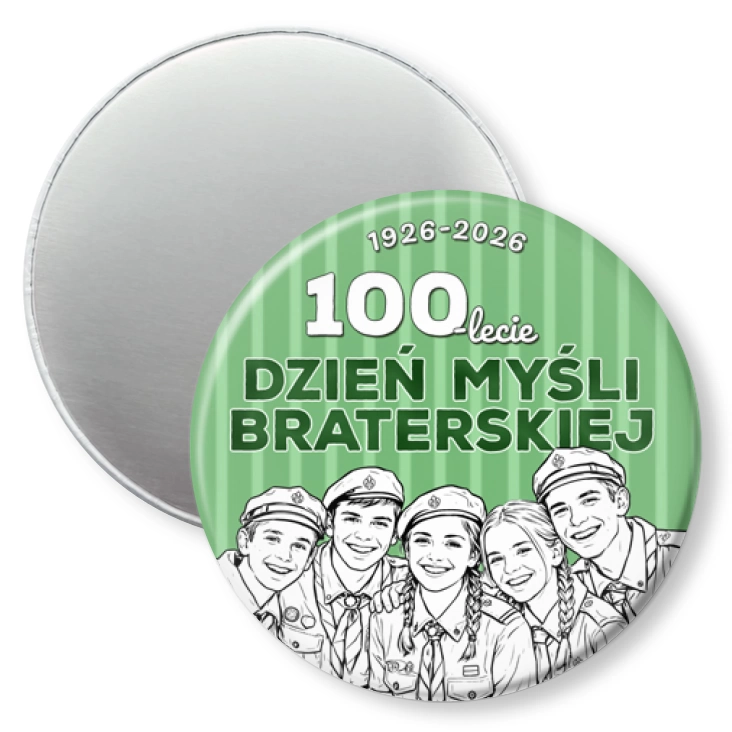 przypinka magnes 100-lecie DMB