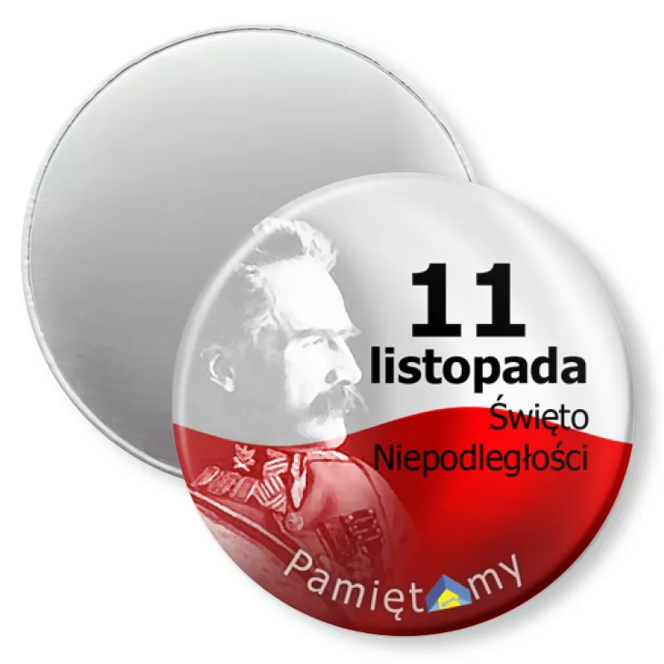 przypinka magnes 11 listopada Pamiętamy