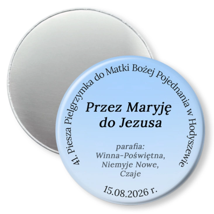 przypinka magnes 41 Piesza Pielgrzymka do Matki Bożej Pojednania