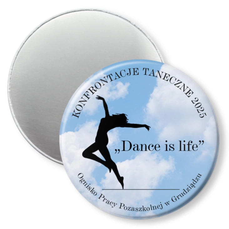 przypinka magnes Dance life