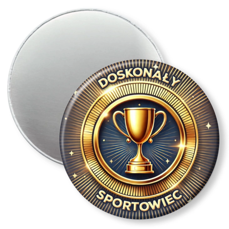 przypinka magnes Doskonały sportowiec