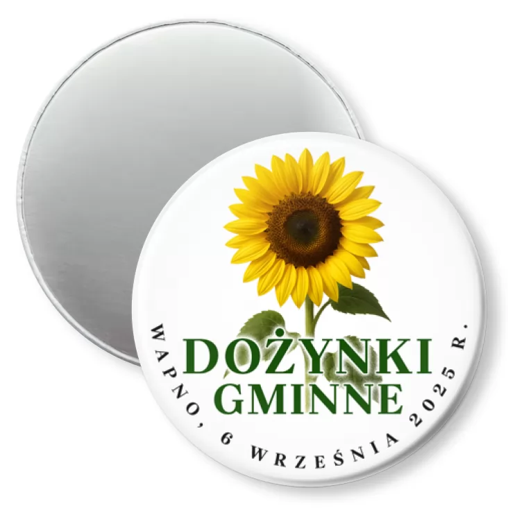 przypinka magnes Dożynki Gminne Wapno 2025