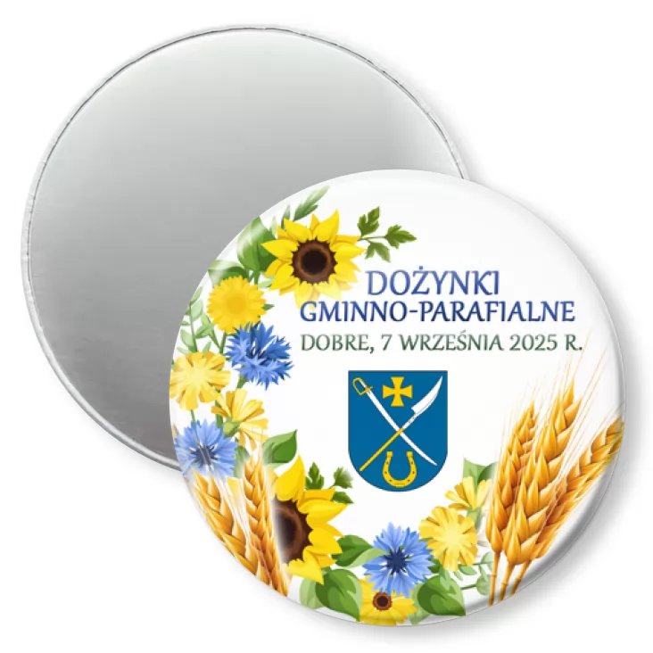 przypinka magnes Dożynki Gminno-Parafialne Dobre 2025
