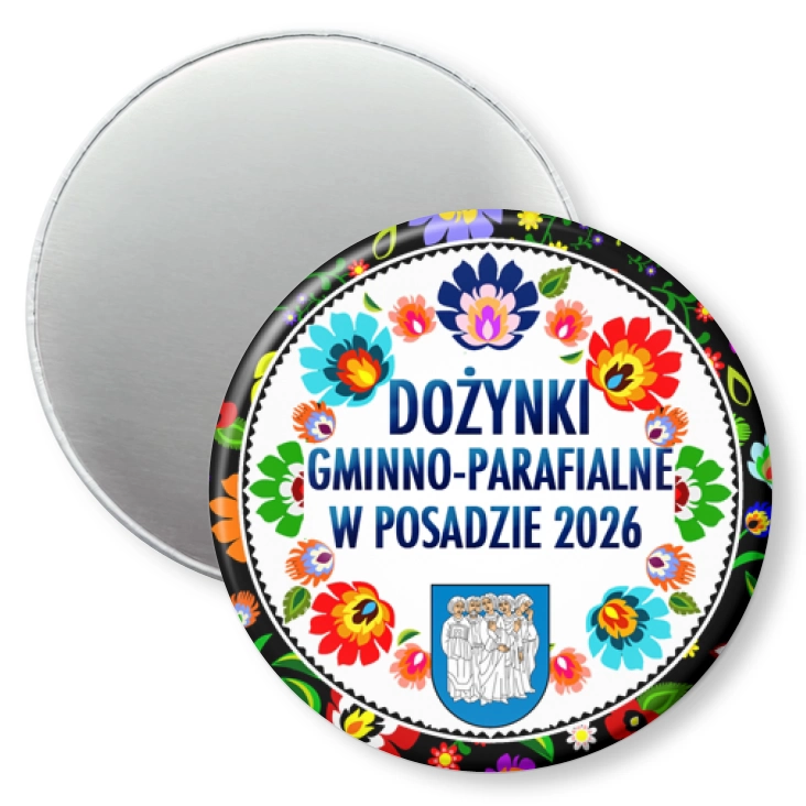 przypinka magnes Dożynki Gminno-parafialne w Posadzie