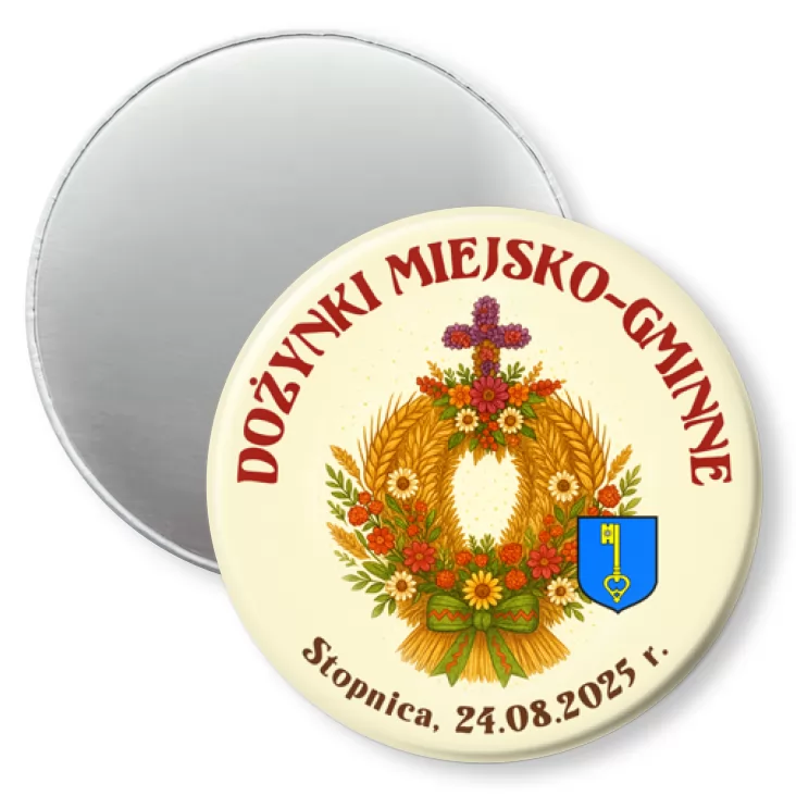 przypinka magnes Dożynki miejsko-gminne Stopnica 2025
