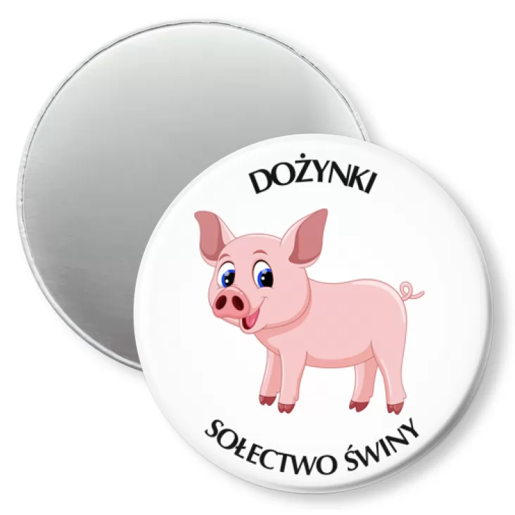 przypinka magnes Dożynki Sołectwo Świny