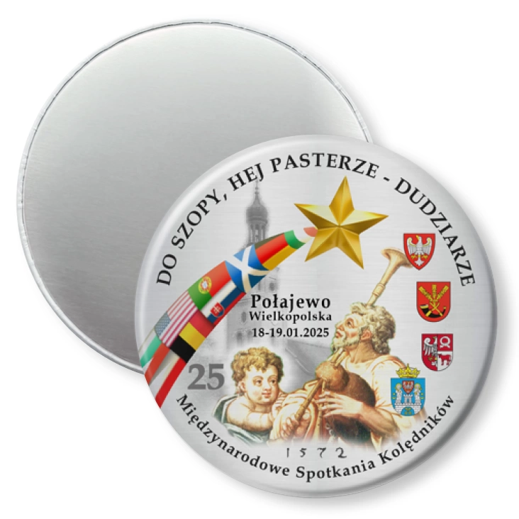 przypinka magnes Dudziarze 2025