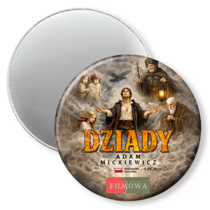 przypinka magnes Dziady PPF