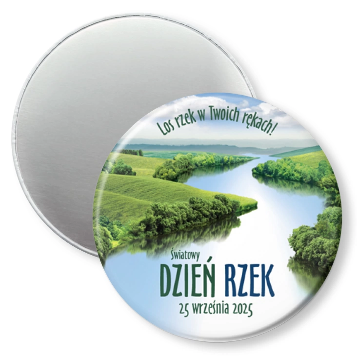 przypinka magnes Dzień Rzek