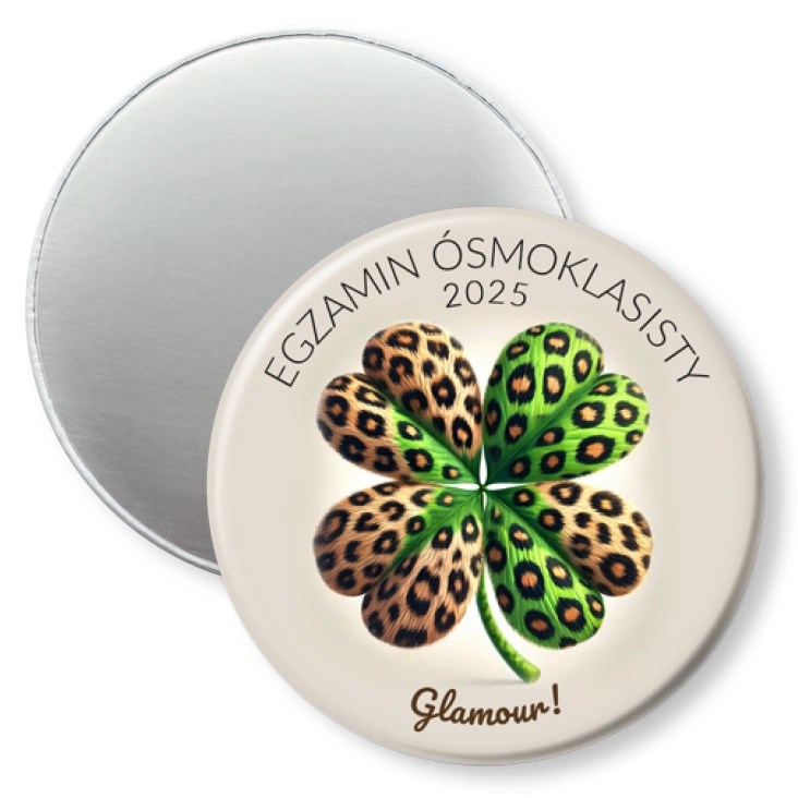 przypinka magnes Egzamin Ósmoklasisty Glamour