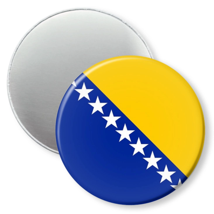 przypinka magnes Flaga Bośnia i Hercegowina
