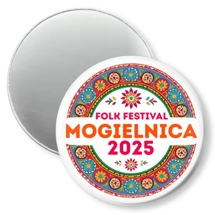 przypinka magnes Folk Festival Mogielnica 2025