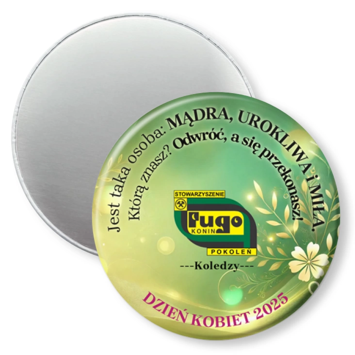 przypinka magnes Fugo Dzień Kobiet 2025