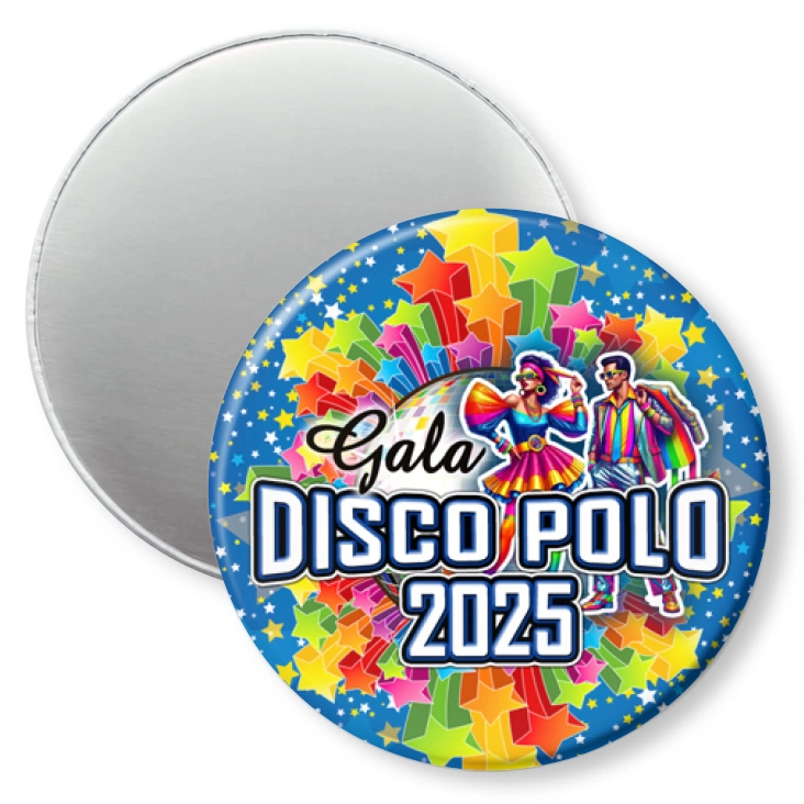 przypinka magnes Gala Disco Polo 2025