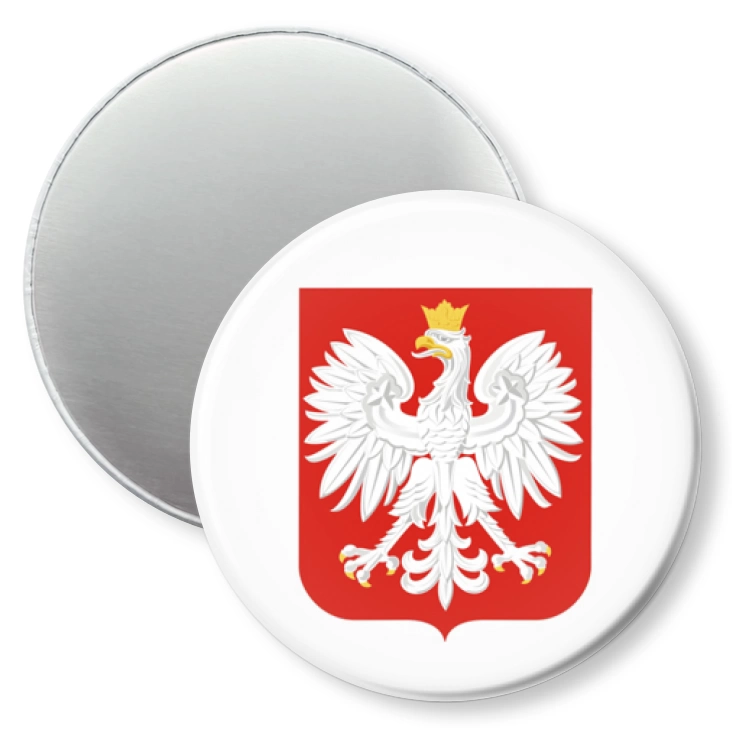 przypinka magnes Godło Polski Orzeł w koronie
