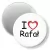 Przypinka magnes I love Rafał