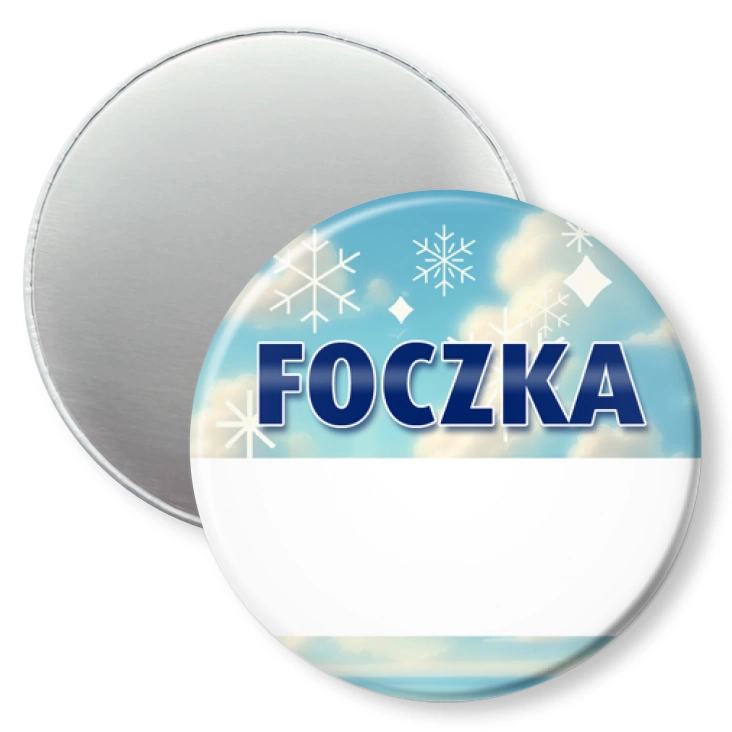 przypinka magnes Idenftyfikator foczka